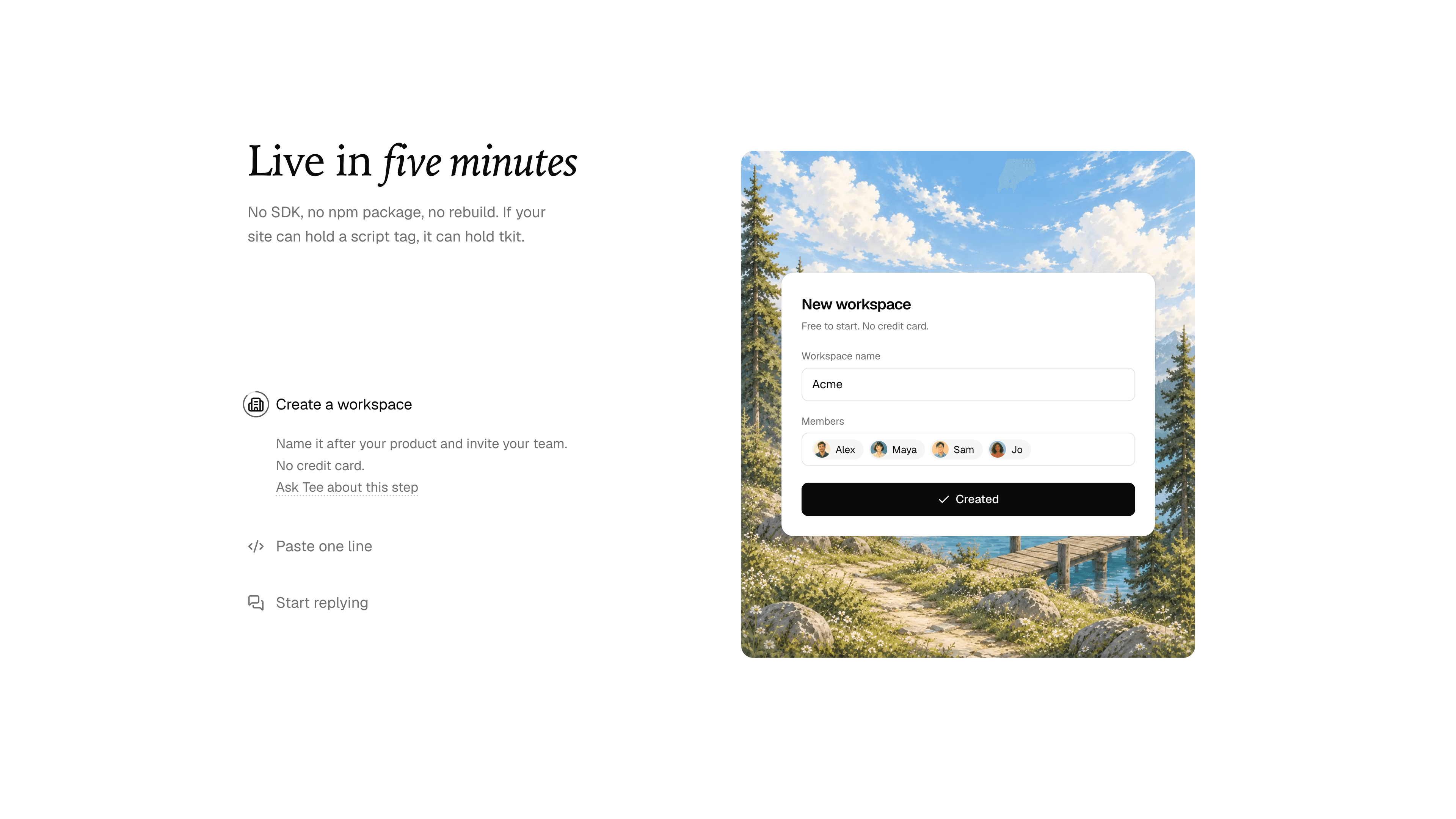 Web app